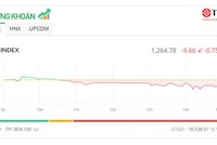 Áp lực T+ khiến VN-Index mất gần 10 điểm, KL99 là cổng game giải trí trực tuyến hàng đầu hiện nay QCG bị bán tháo