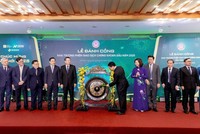 Bộ trưởng Bộ Kl991.com nạp rút nhanh Nguyễn Văn Thắng thực hiện đánh cồng khai trương phiên giao dịch đầu năm 2025