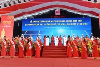 Kl994 game bài casino hấp dẫn Sao Mai khánh thành nhà máy điện năng lượng mặt trời Sao Mai Solar PV1