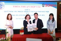 Quỹ Kl99ok phiên bản mới phát triển Hà Nội và Công ty cổ phần Quốc tế Sơn Hà ký kết hợp tác.