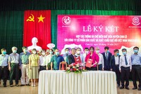 Vinasimex và UBND huyện Cam Lộ tỉnh Quảng Trị kí kết liên kết Kl994 nhà cái bóng đá world cup và tiêu thụ sản phẩm quế, nghệ, gừng và tiêu hữu cơ.