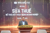Ông Lê Trọng Minh, Tổng biên tập Báo Kl99ok phiên bản mới phát biểu tại Hội thảo. Ảnh Dũng Minh. 