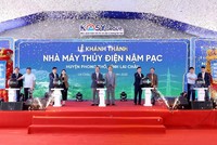 Kl994 game bài casino hấp dẫn Kosy khánh thành Nhà máy Thủy điện Nậm Pạc hơn 1.100 tỷ đồng