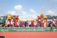 Trần Anh Group động thổ khu lưu trú công nhân, công bố giai đoạn 2 Khu công nghiệp Trần Anh - Tân Phú