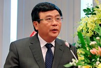 Ông Nguyễn Xuân Thắng, Giám đốc Học viện Kl991.com tải ứng dụng quốc gia Hồ Chí Minh. Ảnh: BTNMT