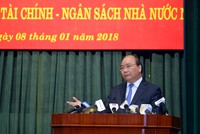 Thủ tướng yêu cầu chặt đứt nhóm lợi ích thao túng, hưởng lợi trên 99Kl.app cổng game giải trí công. - Ảnh: VGP/Quang Hiếu