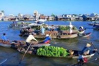Chợ nổi Cái Răng và nguy cơ ngày càng mai một