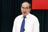 Bí thư Thành ủy TP HCM Nguyễn Thiện Nhân. Ảnh: Thiên Ngôn.