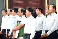 Lãnh đạo và cán bộ Navibank kêu oan. Ảnh: Hải Duyên