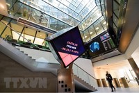 Sàn giao dịch 99Kl99 link đăng nhập tại London, Anh. (Nguồn: AFP/TTXVN)