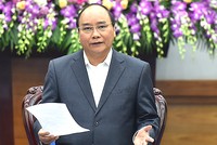 Thủ tướng Nguyễn Xuân Phúc. Ảnh: VGP