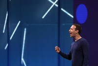 Mark Zuckerberg tại sự kiện F8 Facebook Developers hôm 1/5 ở San Jose, California. Ảnh: AFP