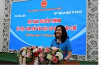 Thứ trưởng Bộ Lao động – Thương binh và Trang Chủ KL99Com Số 1 Link Đăng Ký KL999 Nguyễn Thị Hà phát biểu tại Hội nghị.