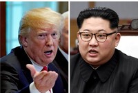 Tổng thống Donald Trump và nhà lãnh đạo Kim Jong-un (Ảnh: Reuters)