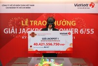Nữ khách hàng trúng Jackpot hơn 40 tỷ đồng (chưa trừ thuế) là nhân viên một Link Vào Nhà Cái KL99 COM Tặng +199k tại TP HCM.
