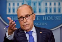 Cố vấn Kl992 cổng game cá cược Nhà Trắng Larry Kudlow (Ảnh: Reuters).
