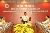 Tổng Kiểm toán 99Kl99 trực tiếp đá gà Hồ Đức Phớc tại Hội nghị. Ảnh:VGP/Huy Thắng.
