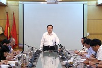 Bộ trưởng Trần Hồng Hà chủ trì cuộc họp với các Bộ, ngành và các Hiệp hội về vấn đề rà soát, điều chỉnh phế liệu Link Vào Nhà Cái KL99 COM Tặng +199k. Ảnh: VGP/Thu Cúc.