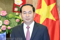 Chủ tịch nước Trần Đại Quang (Ảnh: Nhan Sáng/TTXVN).