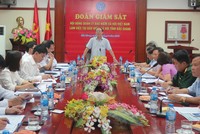 Quang cảnh buổi làm việc của Đoàn giám sát Hội dồng Quản lý Kl99kl phiên bản hoạt động Trang Chủ KL99Com Số 1 Link Đăng Ký KL999 Việt Nam với tỉnh Bắc Giang.