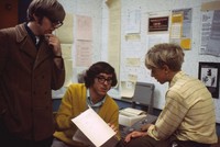 Pau Allen (trái) và Bill Gates (phải) khi còn học chung trường. Ảnh: Gates Notes.