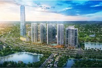 Phối cảnh dự án Eco Green Saigon được quy hoạch đồng bộ, hiện đại ngay trung tâm Quận 7.