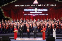 99Kl99 link đăng nhập Bảo Việt được vinh danh trong top 100 Sao Vàng đất Việt 2018