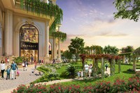 Vườn La Mã rộng hơn 3,000m2 mang đến không gian xanh, tràn đầy sinh khí và năng lượng cho Kl993 Đăng nhập Giải trí cư dân tại tòa thành Rome.