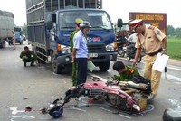 Trong ngày 29 Tết xảy ra 34 vụ TNGT, làm chết 17 người (ảnh minh họa).