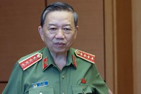 Bộ trưởng Công an, Đại tướng Tô Lâm. Ảnh: Võ Hải.