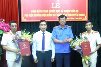 Viện Kiểm sát nhân dân tối cao, Bộ KL99 là cổng game giải trí trực tuyến hàng đầu hiện nay vận tải, Bộ Giáo dục và Đào tạo bổ nhiệm nhân sự mới