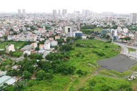 Khu tái định cư 160 ha Khu đô thị mới Thủ Thiêm. (Ảnh: Quang Nhựt/TTXVN).