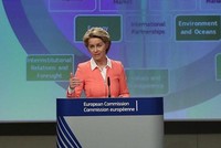Chủ tịch Ủy ban châu Âu (EC) Ursula von der Leyen. (Nguồn: Reuters).