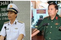 Phó Tổng Tham mưu trưởng Quân đội nhân dân Việt Nam Nguyễn Trọng Bình và Phùng Sĩ Tấn.
