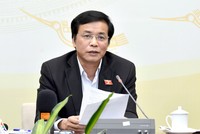Ủy viên Trung ương Đảng, Tổng thư ký Quốc hội, Chủ nhiệm Văn phòng Quốc hội Nguyễn Hạnh Phúc.