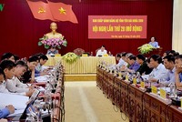Toàn cảnh hội nghị.