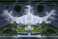 Phối cảnh sân bay Long Thành. 