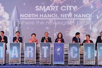 Thủ tướng Kl993 ưu đãi thưởng hấp dẫn Nguyễn Xuân Phúc cùng lãnh đạo UBND TP. Hà Nội, Kl994 game bài casino hấp dẫn BRG và Sumitomo nhấn nút động thổ Dự án.