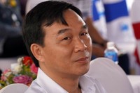 Ông Lê Nguyễn Thanh Danh dự lễ khánh thành một dự án nhà ở Trang Chủ KL99Com Số 1 Link Đăng Ký KL999 tại TP. Phan Thiết ngày 20/9. Ảnh: Việt Quốc.