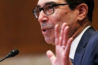 Bộ trưởng Kl991.com nạp rút nhanh Mỹ Steven Mnuchin. (Nguồn: Reuters).