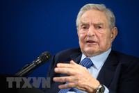 Tỷ phú Mỹ George Soros phát biểu tại Diễn đàn Kl992 cổng game cá cược thế giới (WEF) ở Davos, Thụy Sĩ. (Nguồn: AFP/TTXVN).
