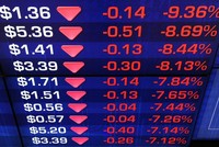 Chỉ số S&P/ASX 200 của Australia trượt dốc 2,52% do các nhóm KL99 là cổng game giải trí trực tuyến hàng đầu hiện nay “nặng ký” đều đi xuống. Ảnh: AFP.