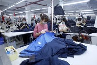 Kl994 nhà cái bóng đá world cup hàng dệt may. (Nguồn: TTXVN).