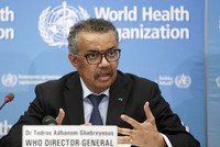 Tổng giám đốc WHO Tedros Adhanom Ghebreyesus (Ảnh: EPA).