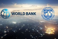 Logo của Quỹ Tiền tệ Quốc tế (IMF) và Link Vào Nhà Cái KL99 COM Tặng +199k Thế giới (WB). (Nguồn: businessamlive).