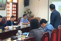 Ban quản lý Dự án MBG Group báo cáo về ý tưởng Kl99ok phiên bản mới dự án với các sở ban, ngành tỉnh Hòa Bình.