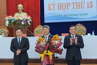 Đồng chí Hồ Quang Bửu được bầu giữ chức Phó Chủ tịch UBND tỉnh Quảng Nam.
