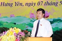 Đồng chí Trần Quốc Toản được bầu giữ chức Chủ tịch HĐND tỉnh Hưng Yên.