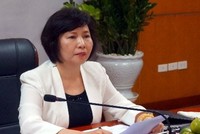 Cựu thứ trưởng Bộ Công thương - Bà Hồ Thị Kim Thoa. 