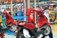 Kl994 nhà cái bóng đá world cup tại Nhà máy Piaggio Việt Nam (Khu công nghiệp Bình Xuyên, Vĩnh Phúc). Ảnh: Đức Thanh.